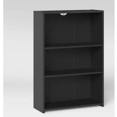 Room Essentials 3 Shelf Bookcase Black