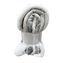 Load image into Gallery viewer, Roots Home Reversible Sherpa Comforter Set King Grey
