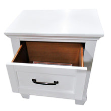 Load image into Gallery viewer, Rose Nightstand White-Liquidation Store

