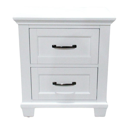 Rose Nightstand White