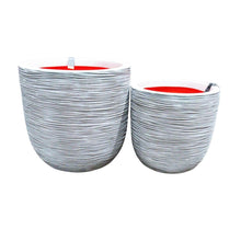 Load image into Gallery viewer, Round Lightweight Europe Planter White
