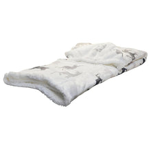 Load image into Gallery viewer, S &amp; Co. Home - Hooded Throw with Sherpa - White
