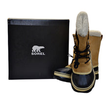 Load image into Gallery viewer, SOREL Caribou Women&#39;s Waterproof Boot Size 8 - Brown
