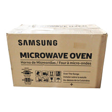 Load image into Gallery viewer, Samsung BESPOKE 2.1 cu. ft. Stainless Steel Over the Range Microwave 400 CFM
