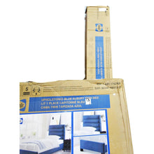 Load image into Gallery viewer, Sealy Albury Upholstered Twin Bed Blue
