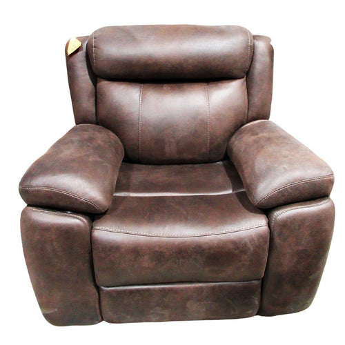 Sealy Leather Recliner Brown