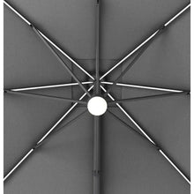 Load image into Gallery viewer, Seasons Sentry 10ft (3m) Square Cantilever Parasol Gray
