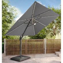 Load image into Gallery viewer, Seasons Sentry 10ft (3m) Square Cantilever Parasol Gray
