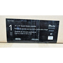 Load image into Gallery viewer, Seasons Sentry 3.04 m (10 ft.) Square Market Umbrella Dove-Liquidation Store
