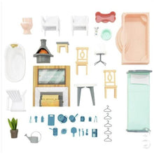 Load image into Gallery viewer, Secret Reveal Wooden Mansion Dollhouse with Lights, Sounds and 47 Accessories
