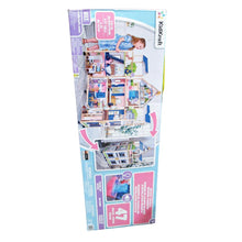 Load image into Gallery viewer, Secret Reveal Wooden Mansion Dollhouse with Lights, Sounds and 47 Accessories

