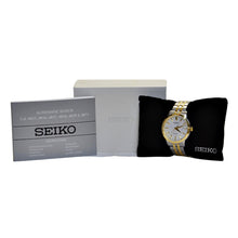 Load image into Gallery viewer, Seiko Men&#39;s Analog Automatic Watch SRPH92K1 - Silver/Gold
