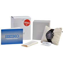 Load image into Gallery viewer, Seiko Men&#39;s Solar Macchina Sportiva Watch - SSC777P1 Black
