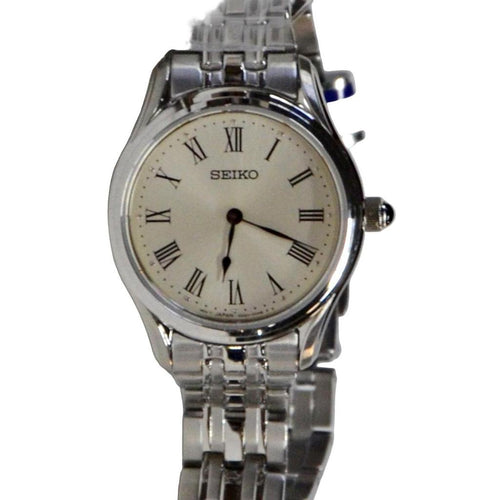 Seiko Women's Quartz Cream Dial Watch SWR069P1