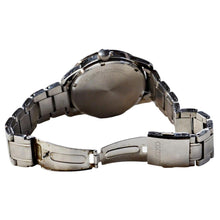 Load image into Gallery viewer, Seiko Women&#39;s Silver Stainless Diamond Accent Blue Dial Watch SKK889P1-Liquidation
