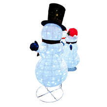 Load image into Gallery viewer, Set of 4 Snowman Family-Christmas Decorations-Liquidation Nation
