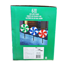 Load image into Gallery viewer, Set of 6 LED Lawn Stakes
