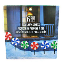 Load image into Gallery viewer, Set of 6 LED Lawn Stakes
