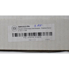 Load image into Gallery viewer, Signature Hardware Meadow Solid Brass Shelf Bracket Polished Nickel-Liquidation
