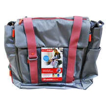 Load image into Gallery viewer, Skip Hop FIT ALL-Access Diaper Bag - Platinum/Coral
