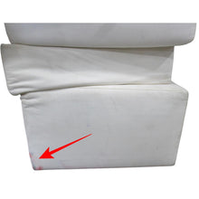 Load image into Gallery viewer, Sky Modular 4-Piece Fabric Sectional with Removable Feather Down Cushions White
