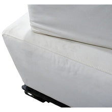 Load image into Gallery viewer, Sky Modular 4-Piece Fabric Sectional with Removable Feather Down Cushions White-Liquidation Store
