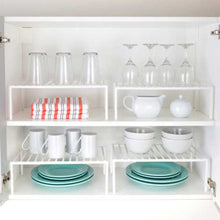 Load image into Gallery viewer, Smart Design Premium Cabinet Shelf Organizer, 4-pieces
