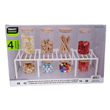 Load image into Gallery viewer, Smart Design Premium Cabinet Shelf Organizer, 4-pieces
