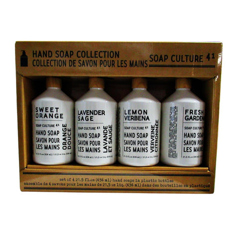 Soap Culture 41 Hand Soap Collection Set of 4