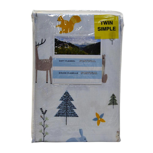 Soft Flannel Sheet Set from Portugal - Twin
