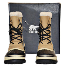 Load image into Gallery viewer, Sorel Caribou Women&#39;s Waterproof Boot Size 9 Brown
