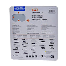 Load image into Gallery viewer, Spy+ Underpin 2.0 Snow Goggles Pack of 2 - Regular Fit
