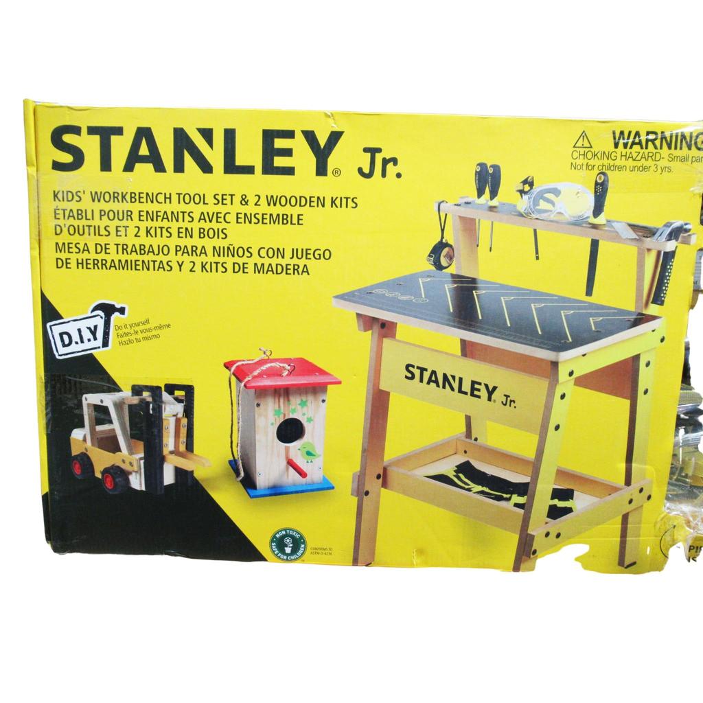 Stanley Kids Workbench Tool Set and Wooden Kits - Main Image