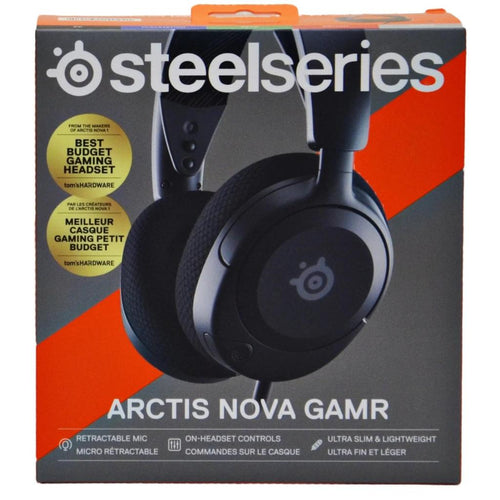Steelseries Arctis Nova Gamr Retractable Microphone Headset