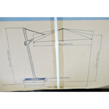 Load image into Gallery viewer, Sunvilla Cantilever Umbrella LED Light 10FT Cast Slate
