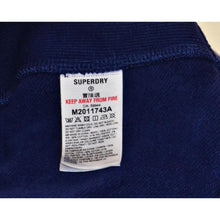 Load image into Gallery viewer, Superdry Men&#39;s Classic Logo Pullover Hoodie Truest Blue - L
