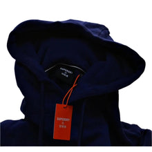 Load image into Gallery viewer, Superdry Men&#39;s Classic Logo Pullover Hoodie Truest Blue - L-Liquidation Store
