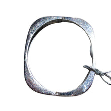 Load image into Gallery viewer, Swarovski Square Bangle Bracelet Black/Silver
