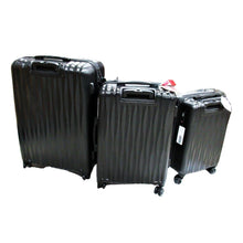 Load image into Gallery viewer, Swissgear Wenger 3 Piece Spinner Luggage Set Black
