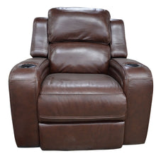 Load image into Gallery viewer, Synergy Home Theatre Brown Leather Recliner

