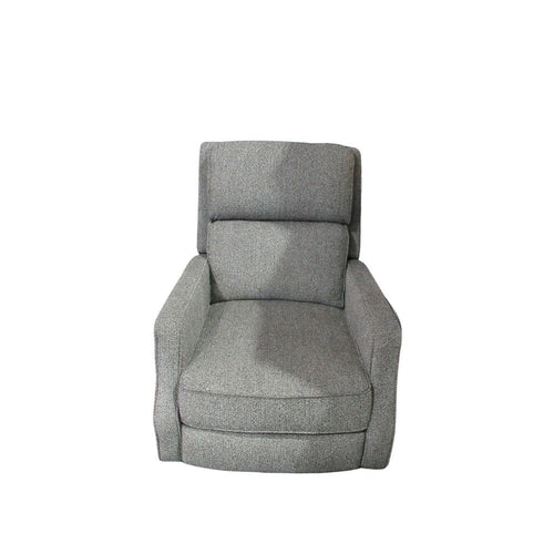 Synergy Lia Fabric Pushback Recliner Dark Grey