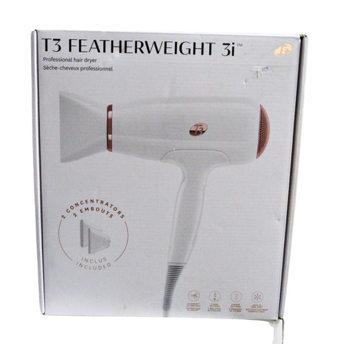 T3 Featherweight 31 Professional Hair Dryer White Used