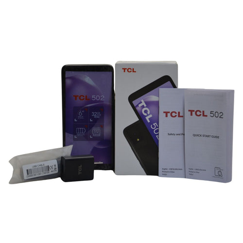 TCL Cell Phone TCL 502 (T432J) Prime Black