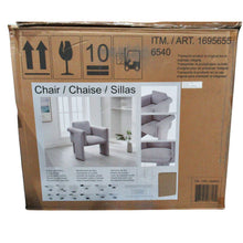 Load image into Gallery viewer, Taylor Fabric Accent Chair Grey
