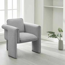 Load image into Gallery viewer, Taylor Fabric Accent Chair Grey
