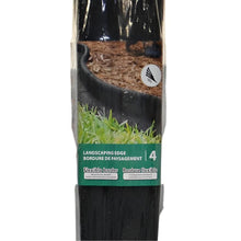 Load image into Gallery viewer, Technoflex Landscape Edging 4 Ft Pack of 4 in Black
