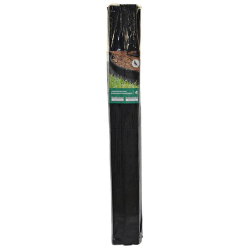 Technoflex Landscape Edging 4 Ft Pack of 4 in Black