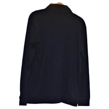 Load image into Gallery viewer, Ted Baker Men&#39;s Zip Front Sweatshirt XL Navy Blue Specks
