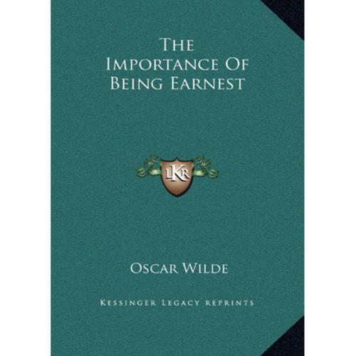 The Importance of Being Earnest by Oscar Wilde Hardcover