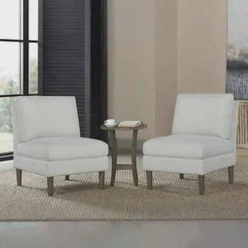 Thomasville 3-Piece Fabric Chair and Accent Table Set